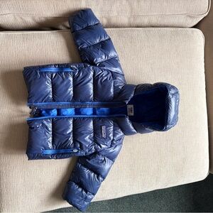 Patagonia Blue Puffer Jacket 6-12 months